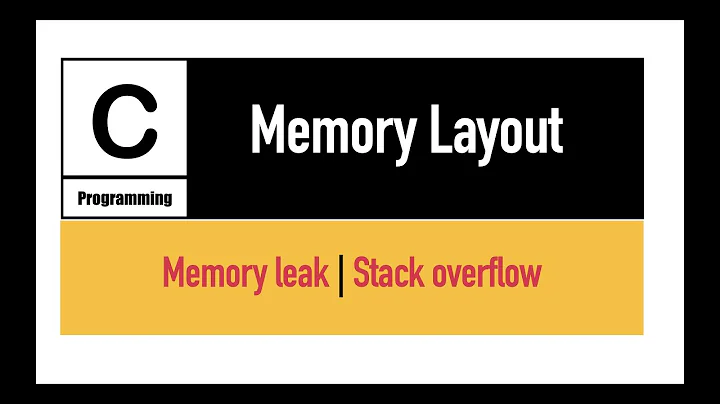 Memory layout in c programming language with example | Know about memory leak and stack overflow