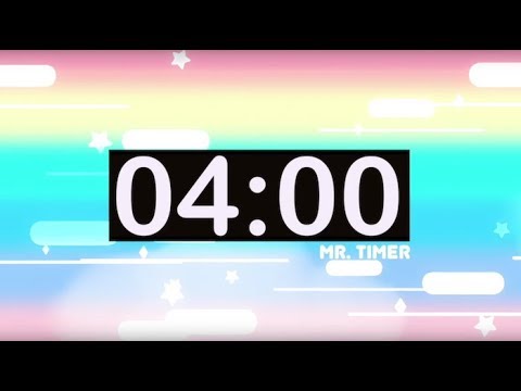 4 Minute Countdown Timer with Music for Kids