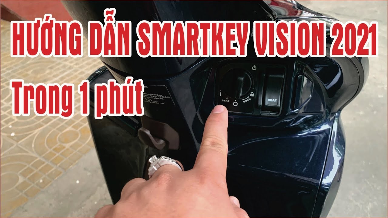 Hướng dẫn cách mở cốp xe Vision đơn giản dễ dàng