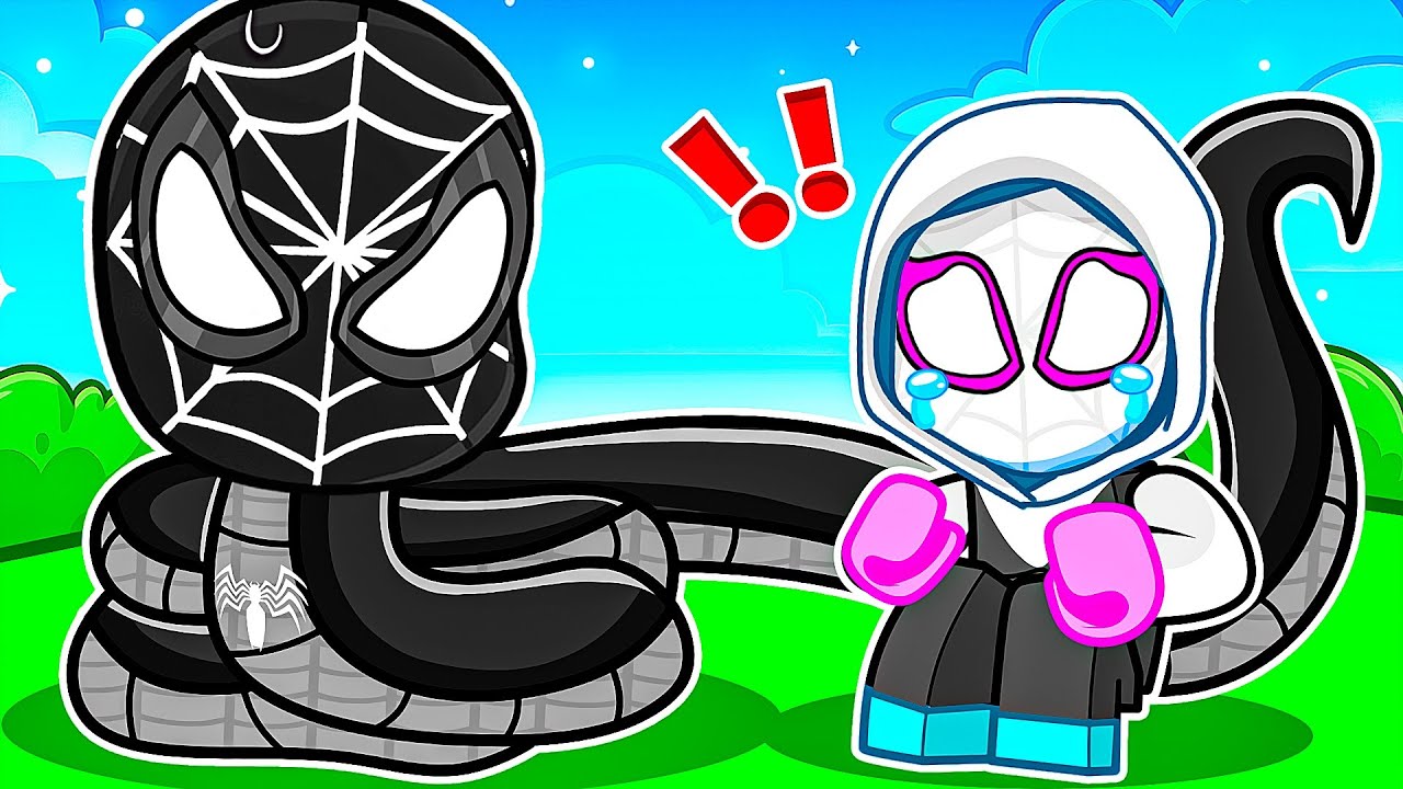 Выжить в симбиоте-человеке-пауке-змее в Roblox!