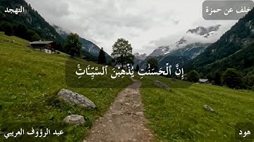 خواتيم هود، للقارئ عبد الرؤوف العريبي، برواية خلف عن حمزة🌱🕊️