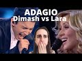 REACTION TO DIMASH & LARA FABIAN - ADAGIO