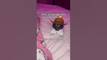 I bought my ex a robot?.. 😬🙅‍♀️ #longdistance #minirobot