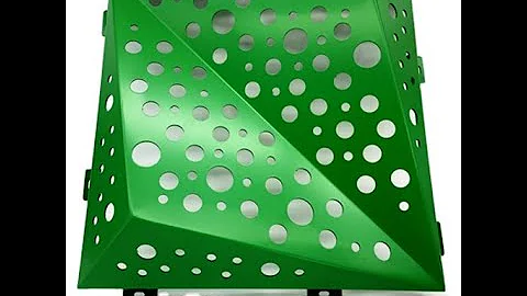 Aluminum preforeated panels
