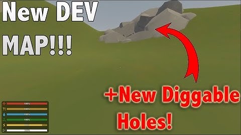 Unturned Update 3.17.9.0   Diggable holes, improved textures, and GLITTERING SNOW!