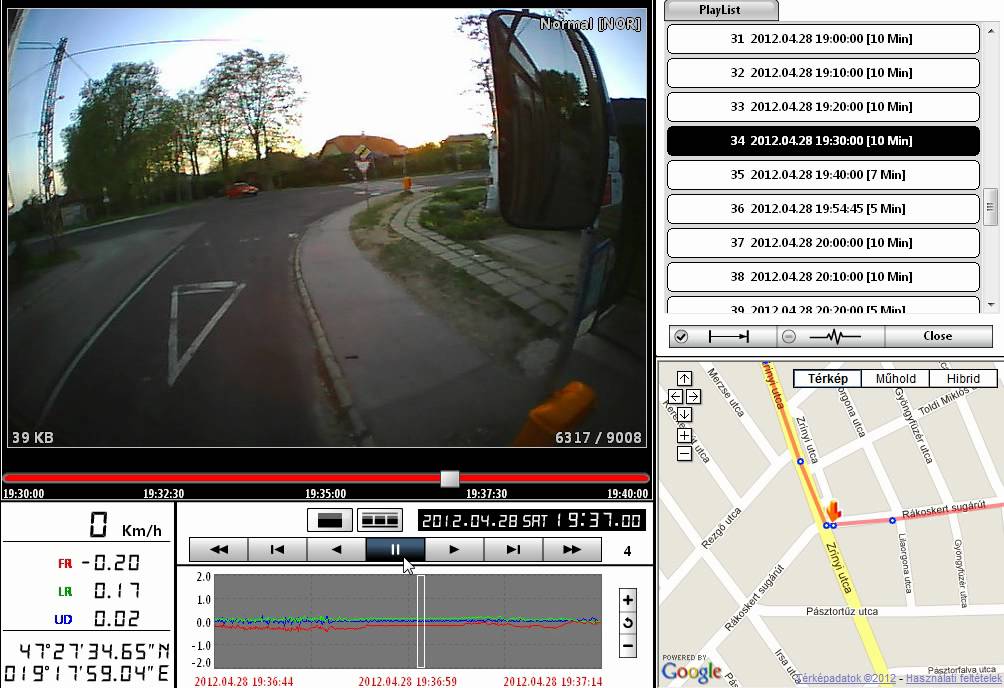 97E BUSZ ŐRS VEZÉR TERE-RÁKOSKERT SUGÁR ÚT-ŐRS VEZÉR TERE.avi