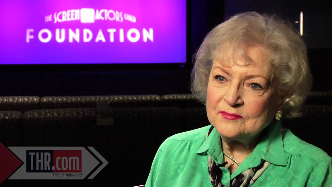 Betty White SAG Award YouTube