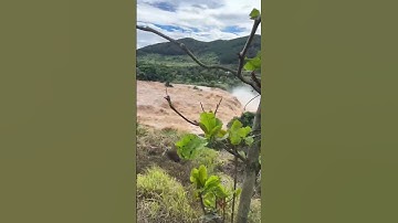 Thác Liên Khương sáng ngày 20.11.2025 chìm trong nước sả lũ của đập Đa Nhim