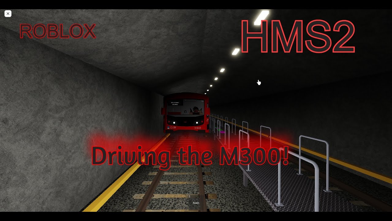 Driving the M300 in Helsinki metro simulator 2! || ROBLOX || Helsinki metro simulator 2