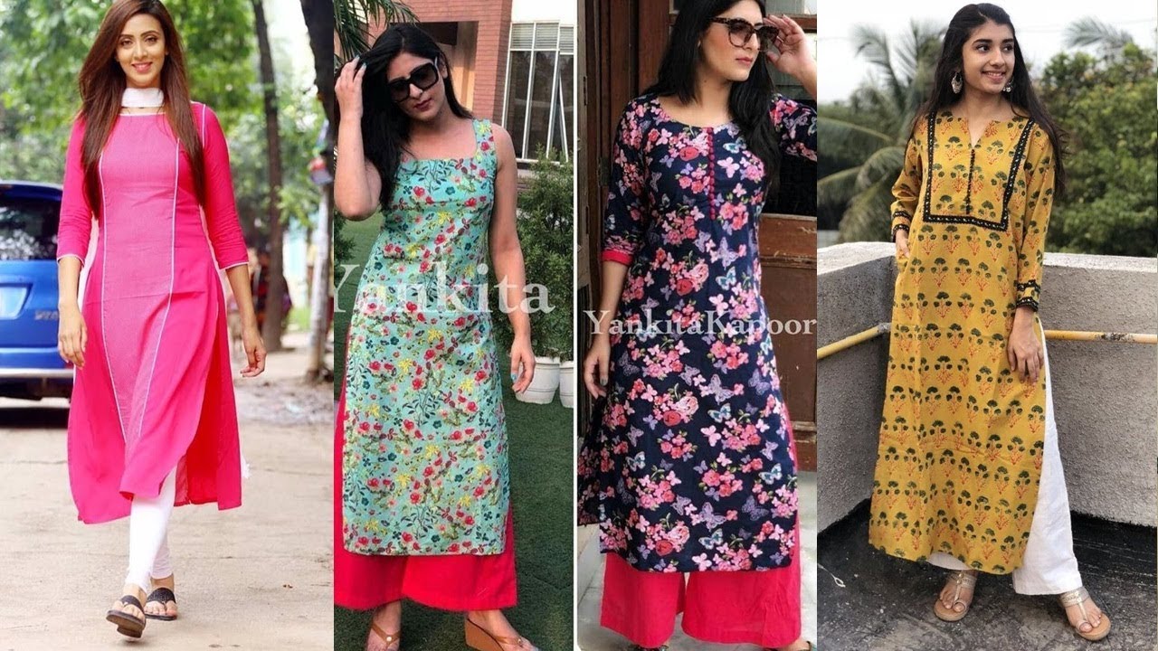 7 Pretty & Stylish Plain Kurti Design for Women That Will Turn Heads