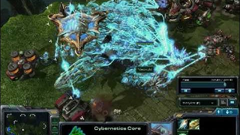 Starcraft 2 MASS VOID RAY ZERG!!