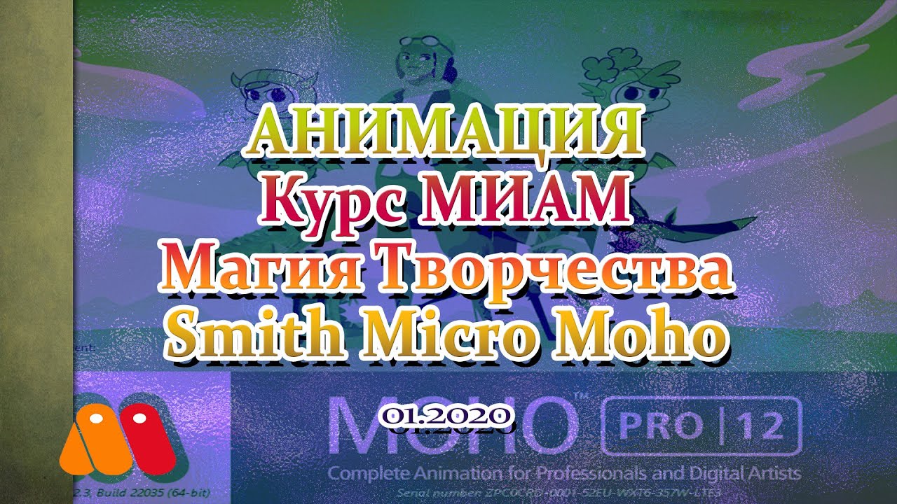 Курс МИАМ Магия Творчества Анимация Smith Micro Moho Pro 01.2020