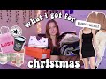 what I got for christmas 2020! brandy melville, shoes, lush, skincare, & more!