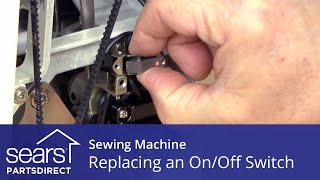 How to Replace a Sewing Machine On/Off Switch