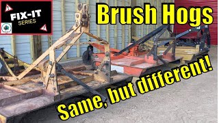 All you need to know about BRUSH HOGS  Most Used Implement on Farm | Brush Hog 101