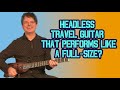 Donner takes portable travel-guitar design to the next level with the full-scale HUSH-X