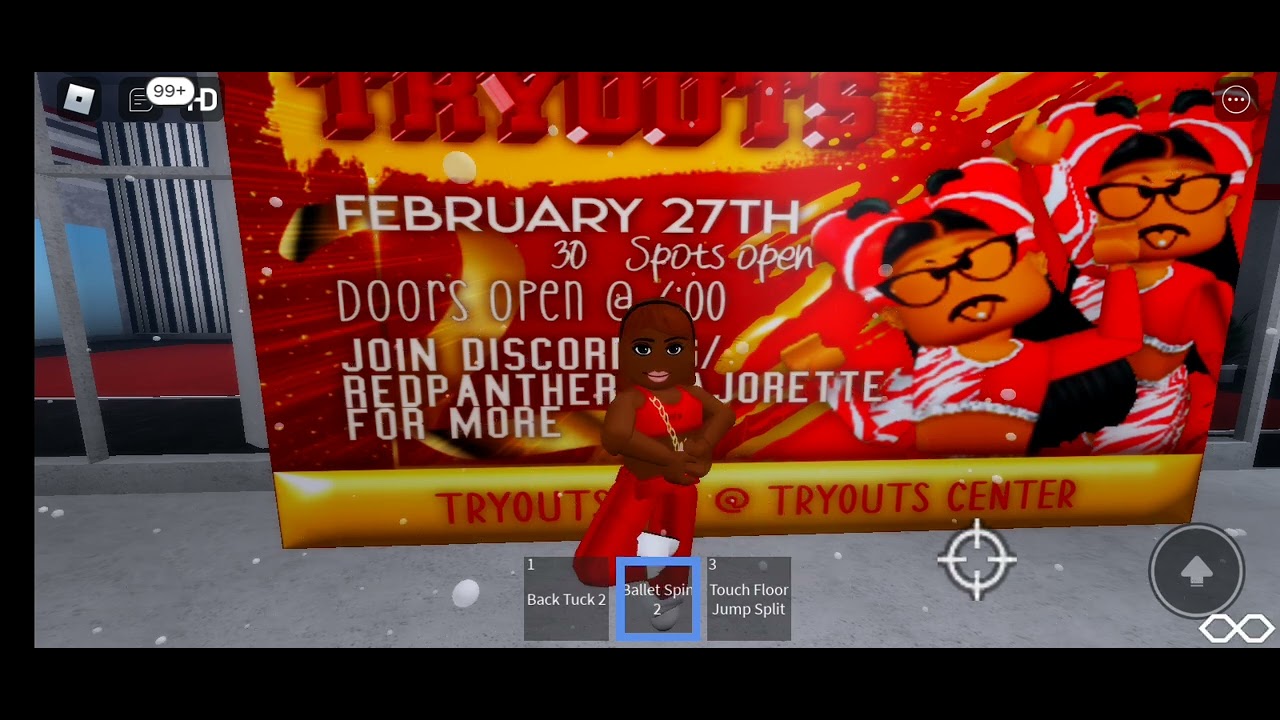 Roblox red Panthers majorette ♥️ YouTube