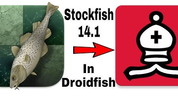 Install Stockfish 14.1 UCI chess engine in Droidfish
