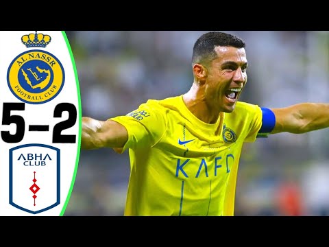 Al Nassr vs Abha 5-2 - RONALDO FREE KICK - Highlights and All Goals 2023 Al Nassr vs Abha 5-2 - RONALDO FREE KICK - Highlights and All Goals 2023 Thumbnail