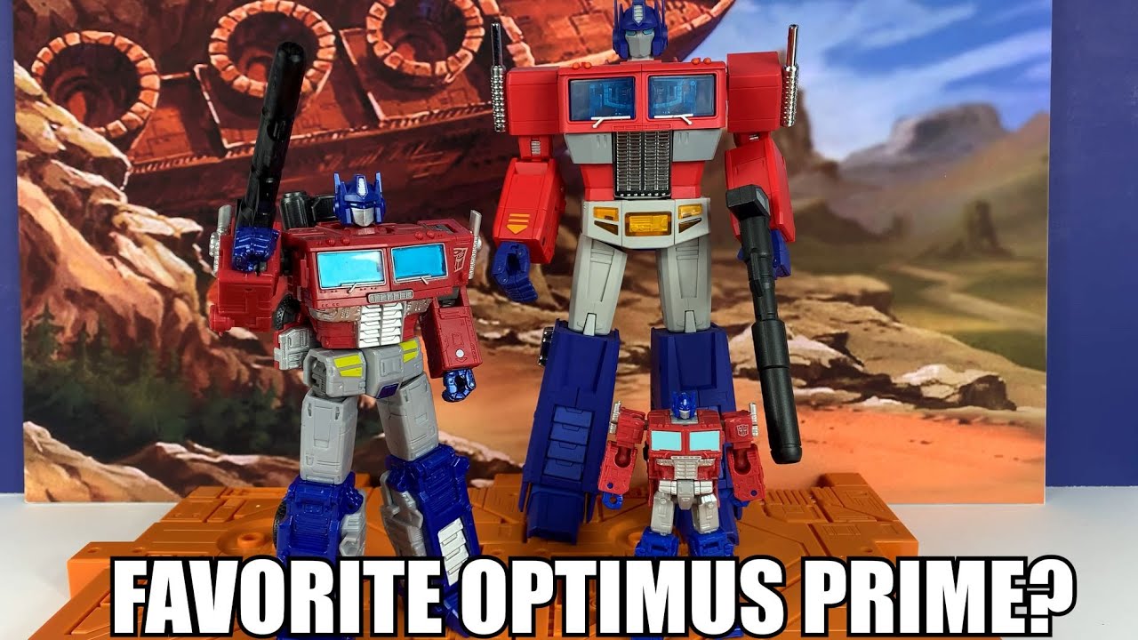 What is your Favorite OPTIMUS PRIME? YouTube