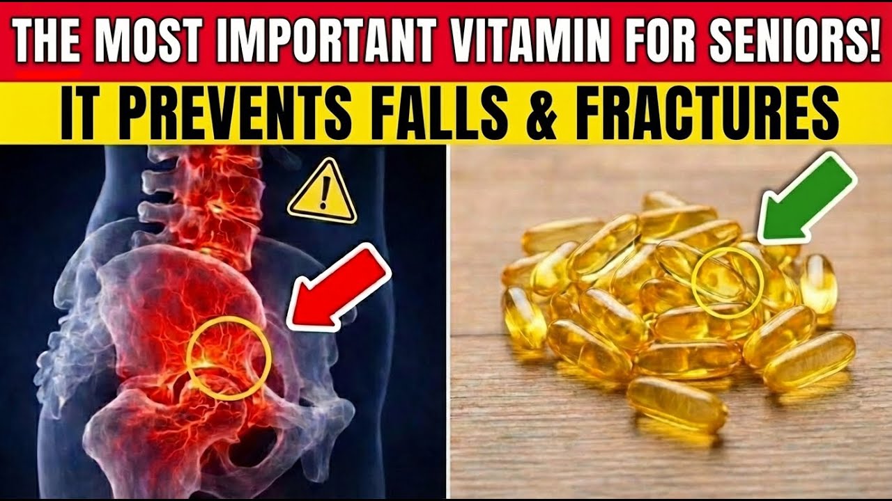 Most Important Vitamin for Seniors Over 60 | Prevent Falls, Bone Loss & Memory Decline Naturally