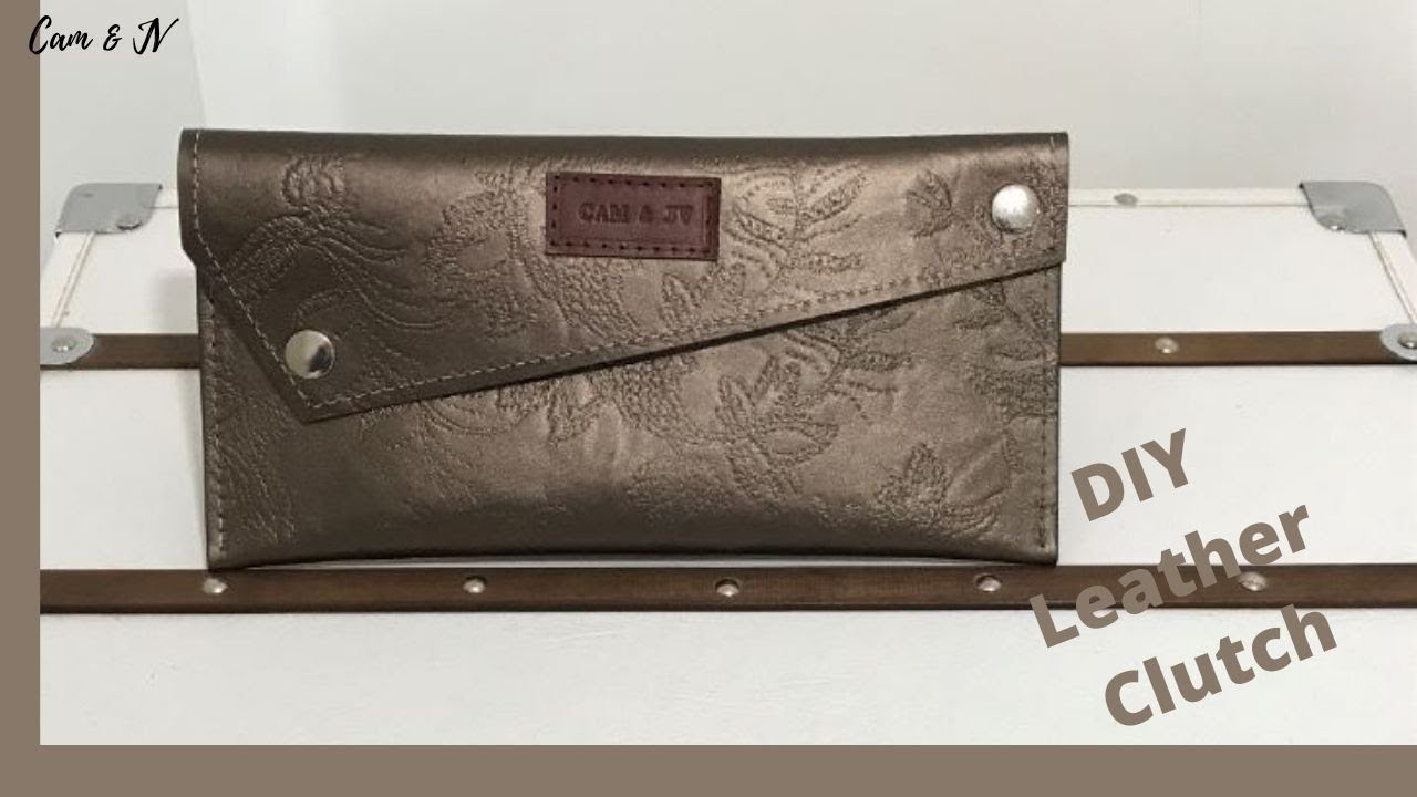 DIY How to Make a Clutch Bag Tutorial 1 YouTube