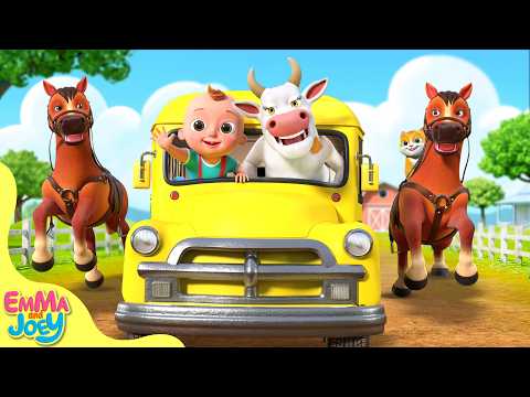 Can You Sing Along? 🎶 Wheels On The Bus + Baby Shark | Emma And Joey