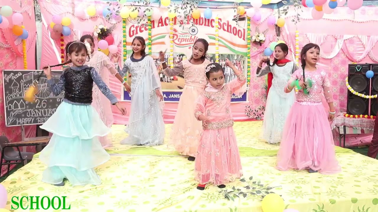 Chatak Matak Songs Dance Program || Green Acers Public School ||