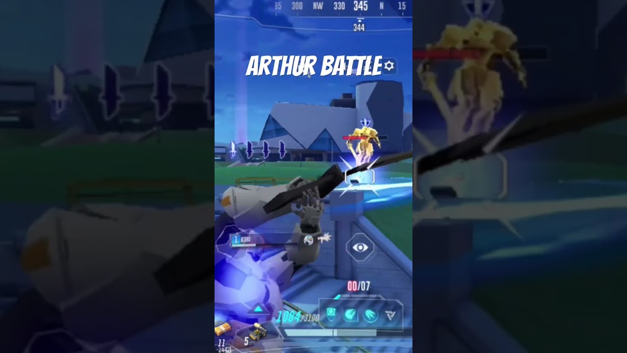 Arthur Battle in Super Mecha Champions # 
