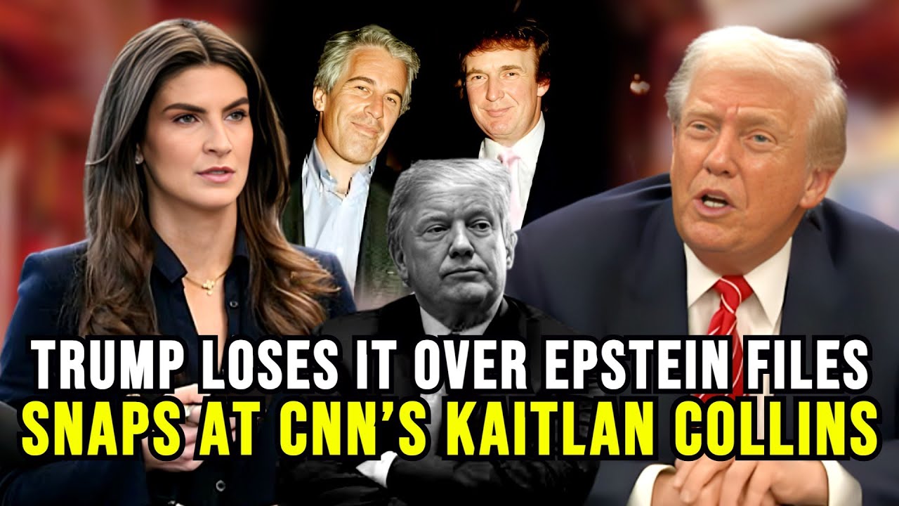Donald Trump Loses It Over Epstein Files, Snaps at CNN’s Kaitlan ...