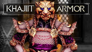 This NEW Skyrim Mod Makes Khajiit Look Incredible! - Lunar Guard Armor