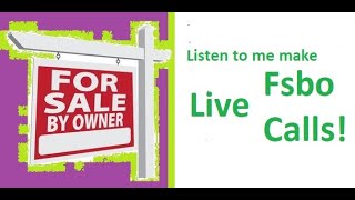 Live fsbo calls with redx storm dialer (live)