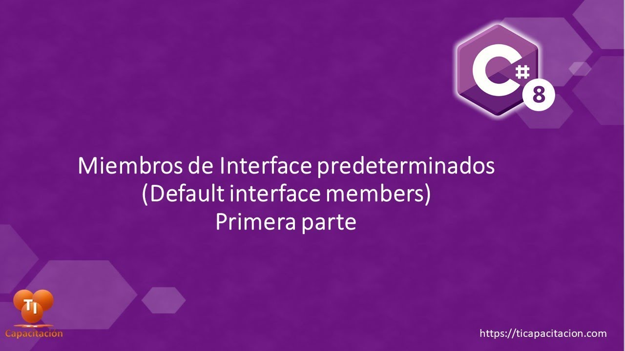 Miembros De Interface Predeterminados Default Interface Members YouTube