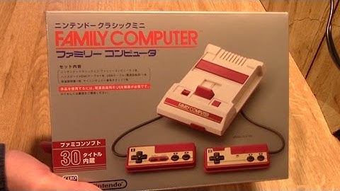 Nintendo Famicom Mini Console, Unboxing and Gameplay