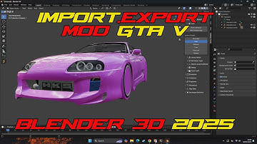 How To Import/Export Mod GTA V into Blender 3D Update 2025[Bahasa Indonesia]
