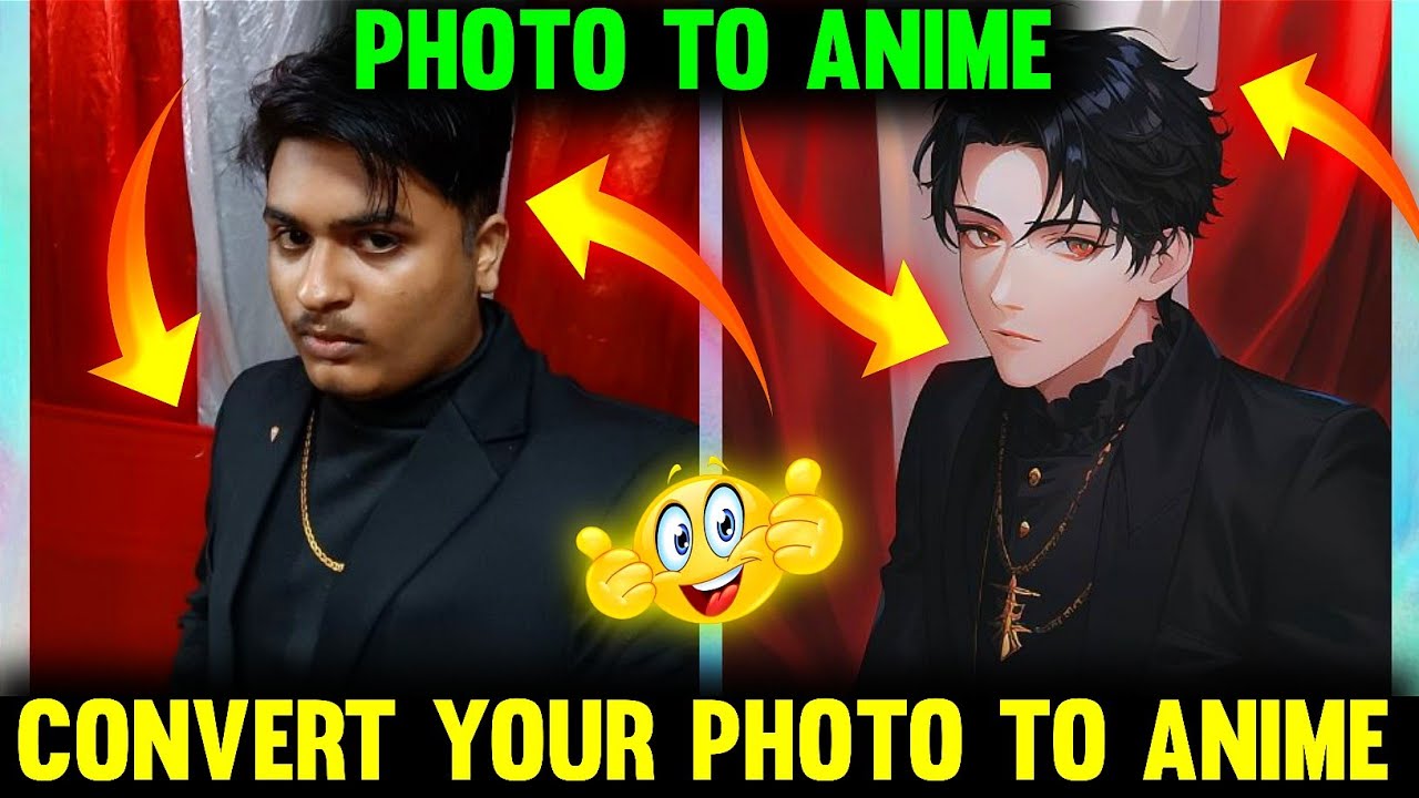 How to Convert Your Photo to Anime | Photo to Anime | How to convert your  photo to cartoon - YouTube