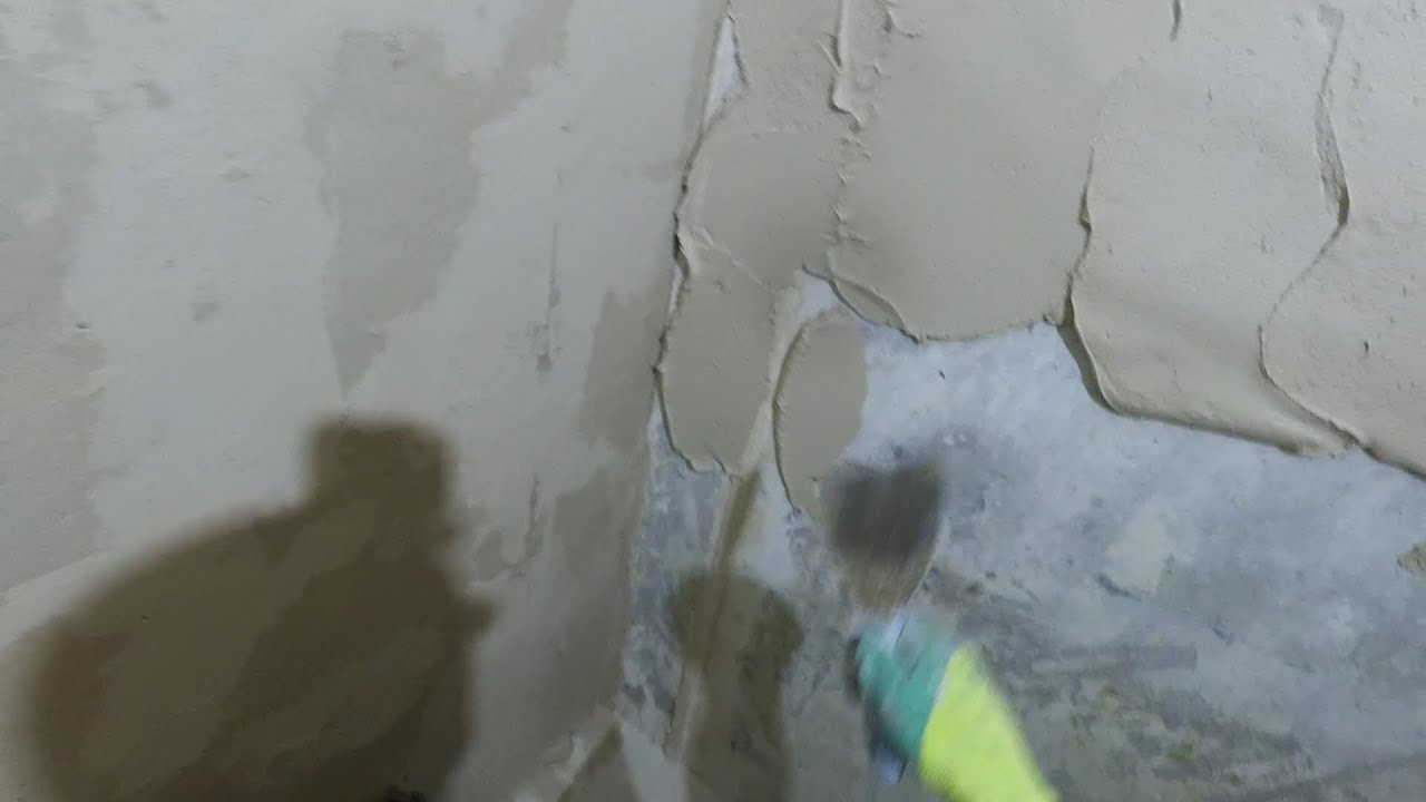 Штукатурим стены по Гипсовым Маякам. Что да как, да почему)) - YouTube