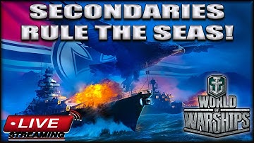 🔥 German Battleships Night – Let the Secondaries Do the Talking! | World of Warships Live