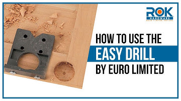 How to Use The Euro Limited Easy Drill Jig for Concealed (Euro) Hinges - Full Demo