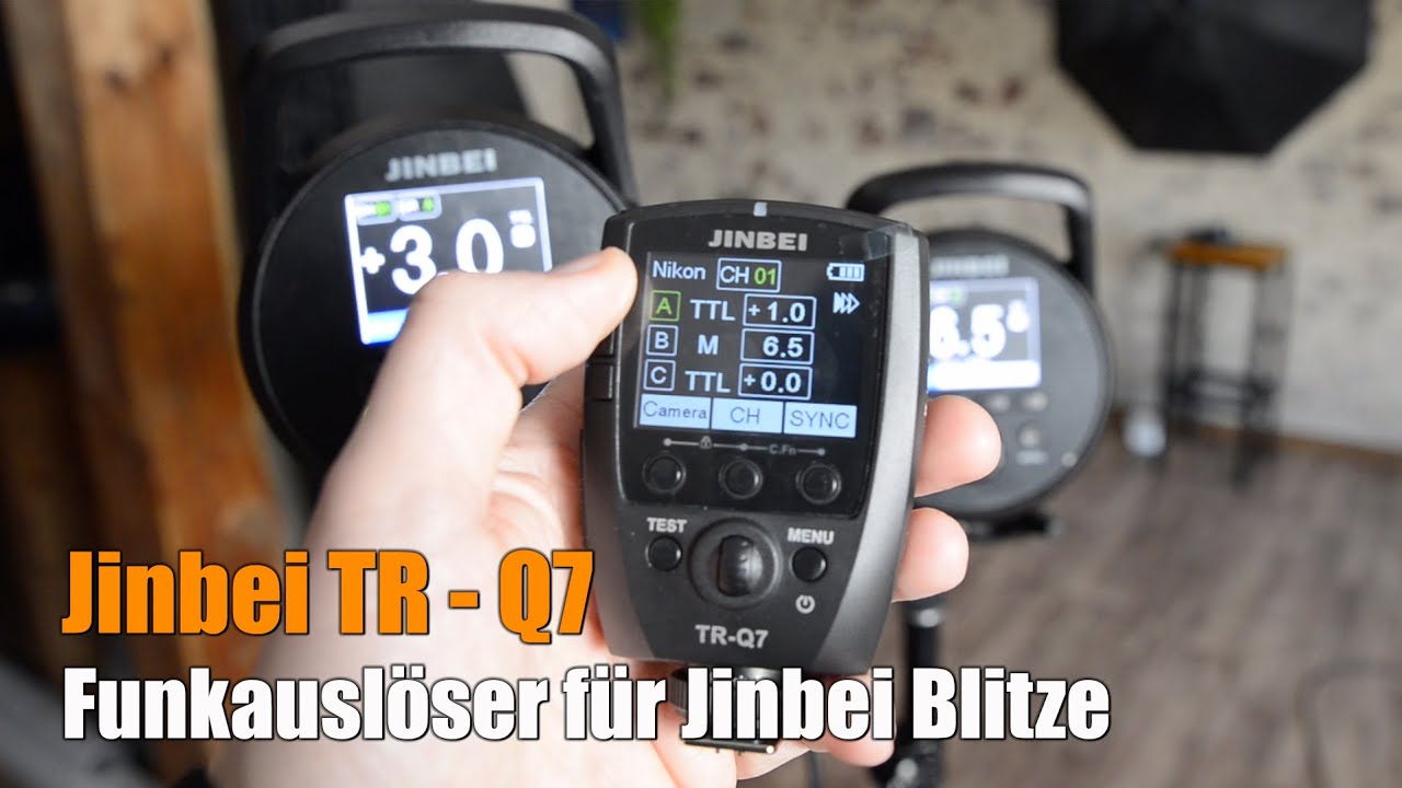 Blitzauslöser Jinbei TR-Q7