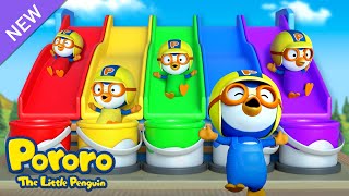 Learn Colors with Slides| TREX Color Slides | Pororo Colors | Pororo the Little Penguin
