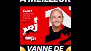 Cauet La meilleure vanne de l'année