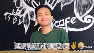 Angka 7 lebih berharga dari pada 2 karena tujuan ku untuk bahagia kamu bukan medukanmu