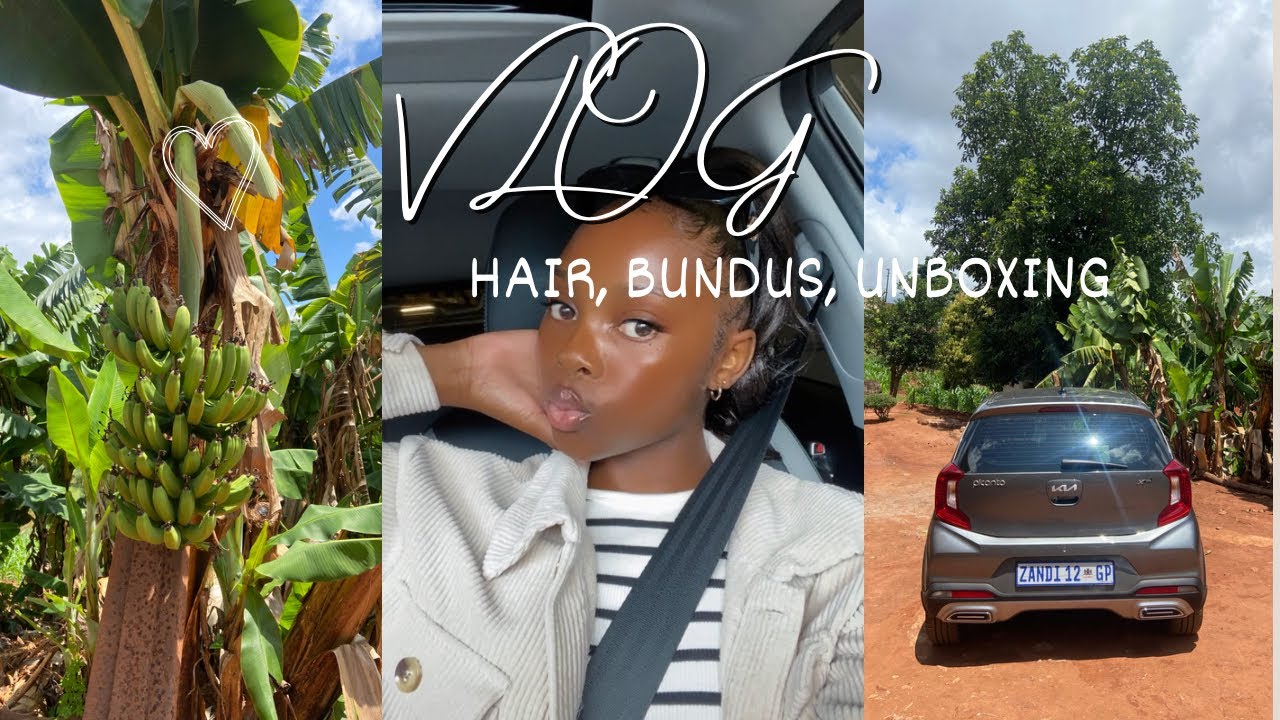 vlog: salon run, let’s go to Venda (first long distance drive), unboxings & more