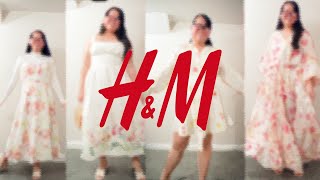 H&M spring dresses haul