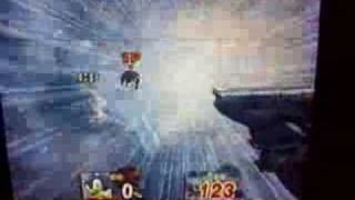 Sonic (me) vs. Lucario (Lv. 9 CPU)