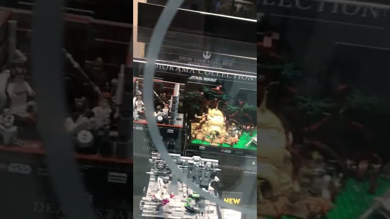LEGO | NEW STAR WARS DIORAMA COLLECTION |Westfield London shop 