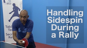 Counter Sidespin | PingSkills | Table Tennis