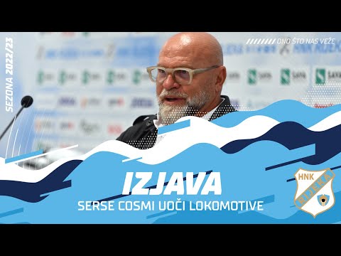 Serse Cosmi i Haris Vučkić uoči Lokomotive - 13. kolo (2022./2023.)
