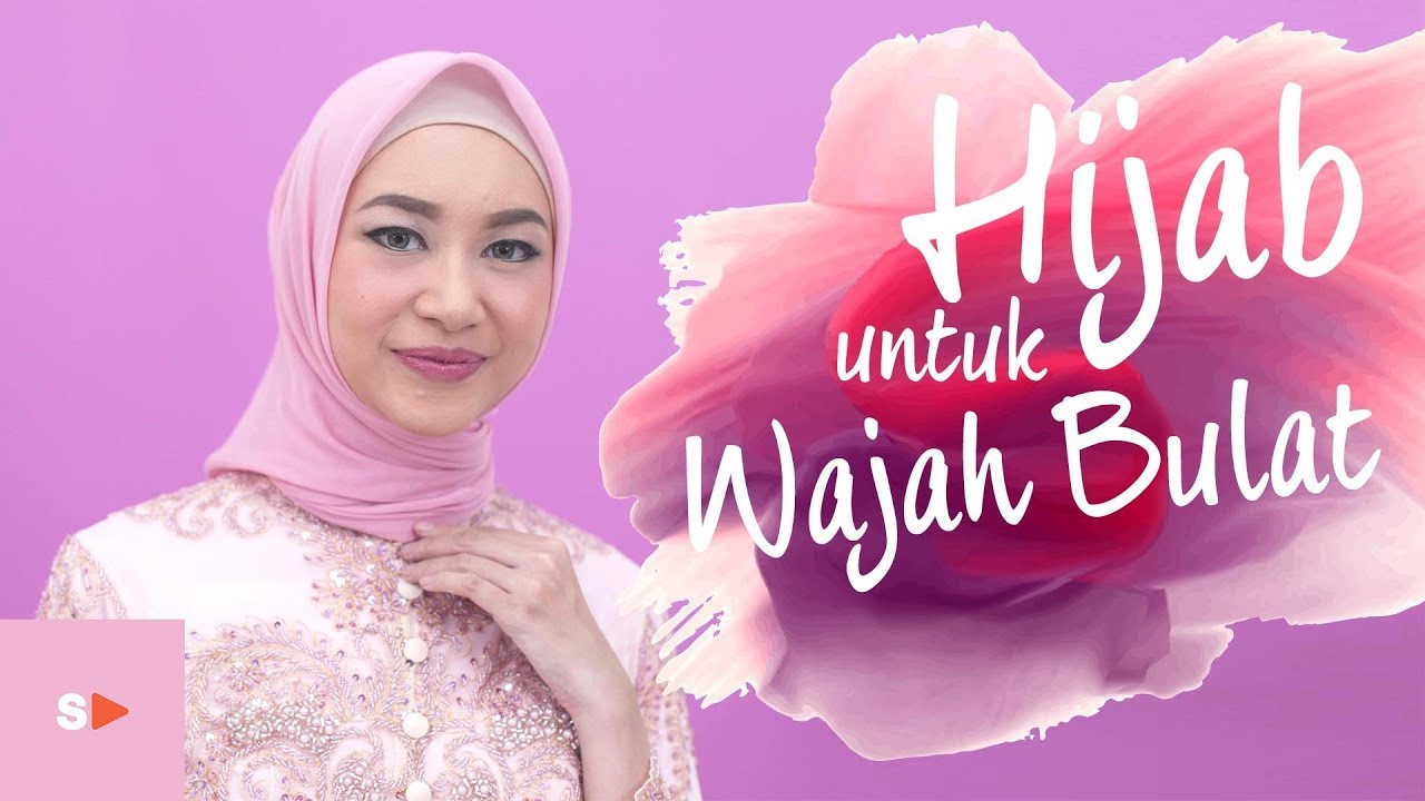 Tutorial Hijab Segi Empat Untuk Wajah Bulat YouTube